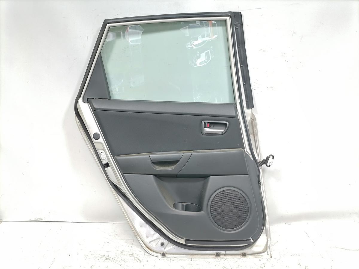 Mazda 3 BK original T&uuml;r hinten links 24E Sparkling Silver Flie&szlig;heck Rohbau BJ05